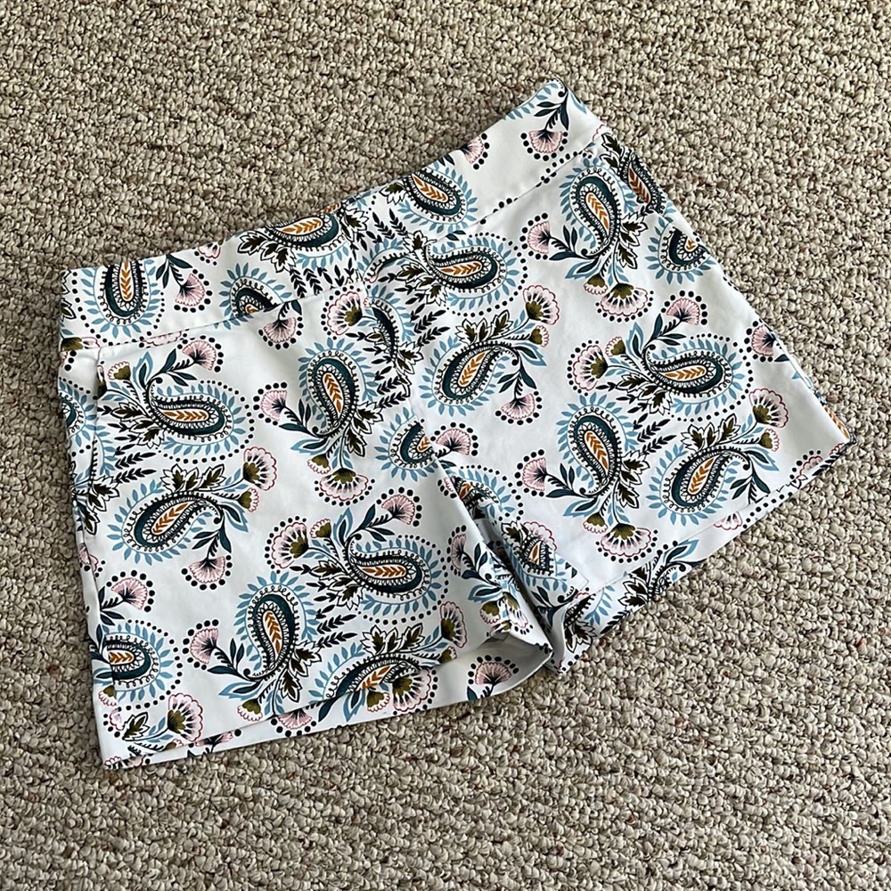 LOFT Paisley Shorts - NWOT